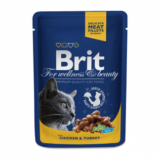 Brit Premium Chicken & Turkey einekotike kassidele 100g