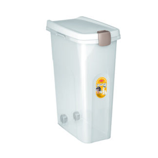 Stefanplast säilitusnõu 40 l, valge-hall