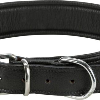 Active Comfort collar with rhine stones, L–XL: 57–66 cm/30 mm, black