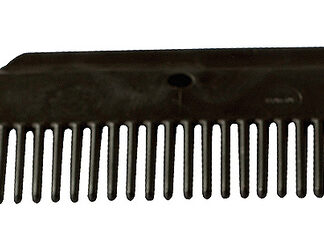 Horze hobuse lakakamm plastik must