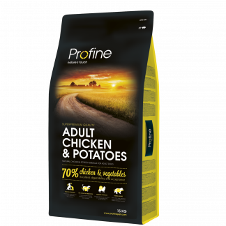 Profine Adult Chicken & Potatoes koeratoit 15 kg