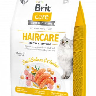 Brit Care Cat Grain-Free Haircare Healthy & Shiny coat kassitoit 0,4 kg