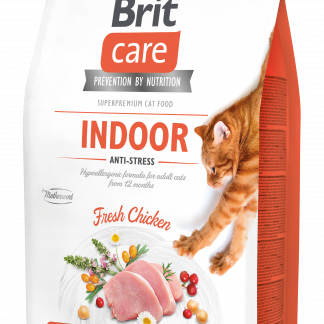 Brit Care Cat Grain-Free Indoor Anti-Stress kassitoit 2 kg