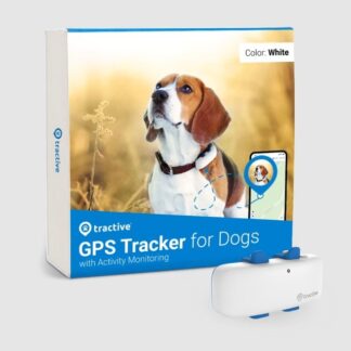 Tractive GPS positsioneerimisseade koerale, valge