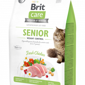 Brit Care Cat Grain-Free Senior Weight Control kassitoit 0,4 kg