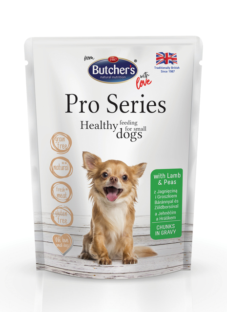 Butchers Pro koera einekotike lambaliha/hernes 100 g