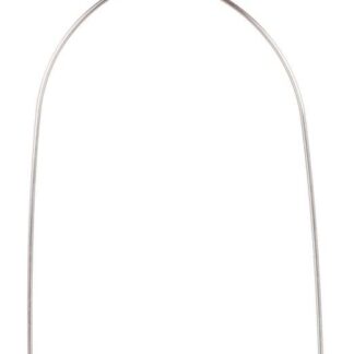 Arch swing, wire/wood, 10 × 22 cm