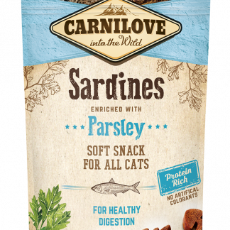 Carni Love Cat Snack Sardine with parsley närimismaiused kassile 50g