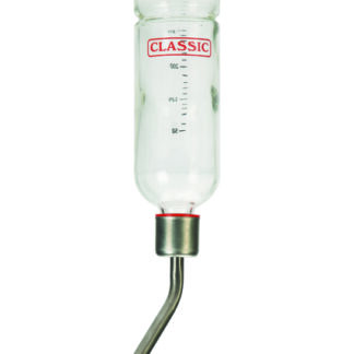 Beeztees näriliste klaasist joogipudel M 350 ml