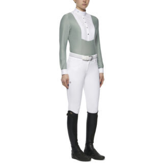 Cavalleria Toscana naiste tehniline võistluspluus, nööpidega M, rohel.