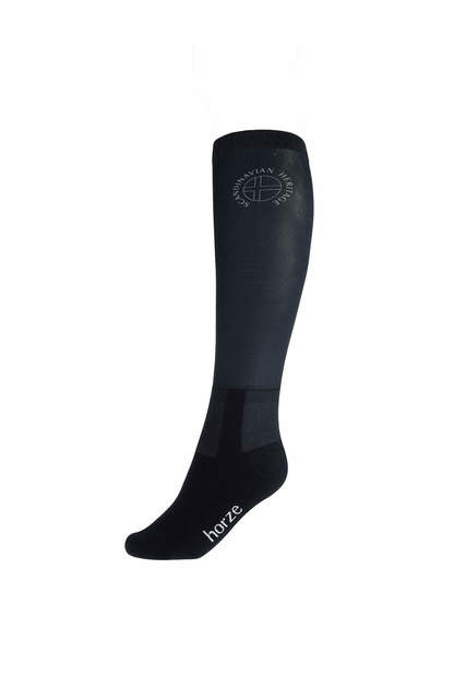 Horze Printed sokid 29-35, t.sinine