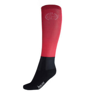 Horze Printed sokid 36-40, t.roosa