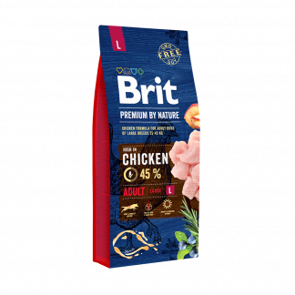 Brit Premium by Nature Adult L koeratoit 15 kg