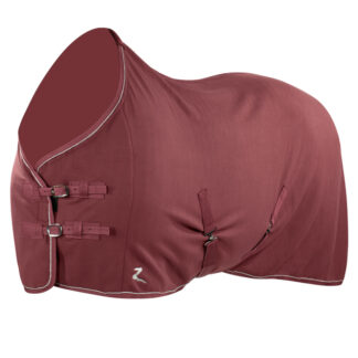 Horze hobuse fliistekk 165 cm, tumepunane