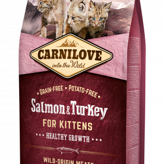 Carni Love Salmon & Turkey for Kittens kassitoit 6 kg