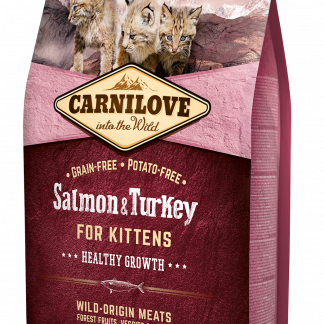 Carni Love Salmon & Turkey for Kittens kassitoit 2 kg