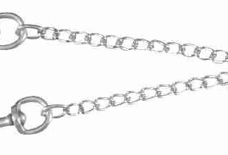 Twin chain coupler, 60 cm/4.0 mm