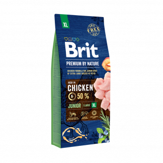 Brit Premium by Nature Junior XL koeratoit 15 kg