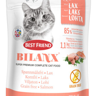 Best Friend Bilanx Cat, Grain Free with Salmon 750 g