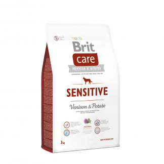 Brit Care Sensitive Venison & Potato koeratoit 3 kg