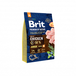 Brit Premium by Nature Junior M koeratoit 3 kg