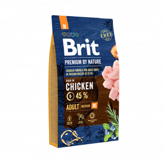 Brit Premium by Nature Adult M koeratoit 3 kg