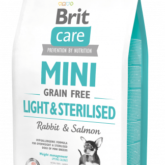 Brit Care Mini Light & Sterilised teraviljavaba koeratoit 2 kg