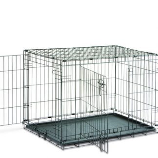 Savic Dog Cottage metallist koerapuur 76 X 49 X 55 cm, must