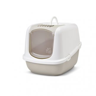 Savic Nestor Jumbo kassiliivakast valge/pruun, 66 X 48 X 46 cm,