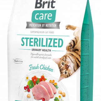 Brit Care Cat Grain-Free Sterilized Urinary Health kassitoit 2 kg