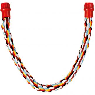 Rope perch, flexible, with screw fixing, 75 cm/ø 30 mm