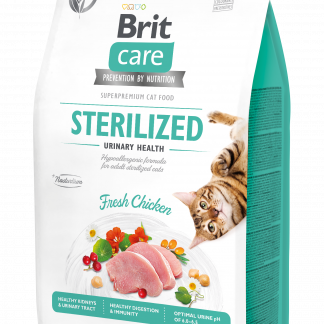 Brit Care Cat Grain-Free Sterilized Urinary Health kassitoit 400g