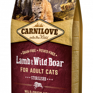 Carni Love Lamb & Wild Boar for Sterilised kassitoit 6 kg