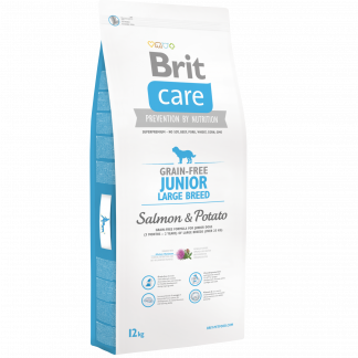 Brit Care Junior Large Breed Salmon & Potato koeratoit 12 kg