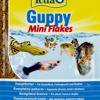 Tetra kalade täissööt Guppy Mini Flakes 12 g