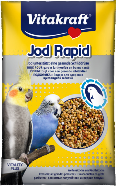 Vitakraft lindude täiendsööt Jod Rapid, 20 g