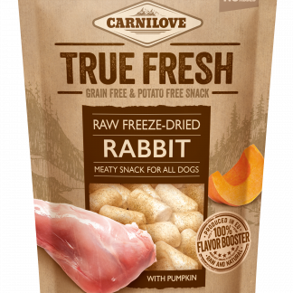 Carnilove Dog True Fresh Freeze-Dried Rabbit maius koerale 40g