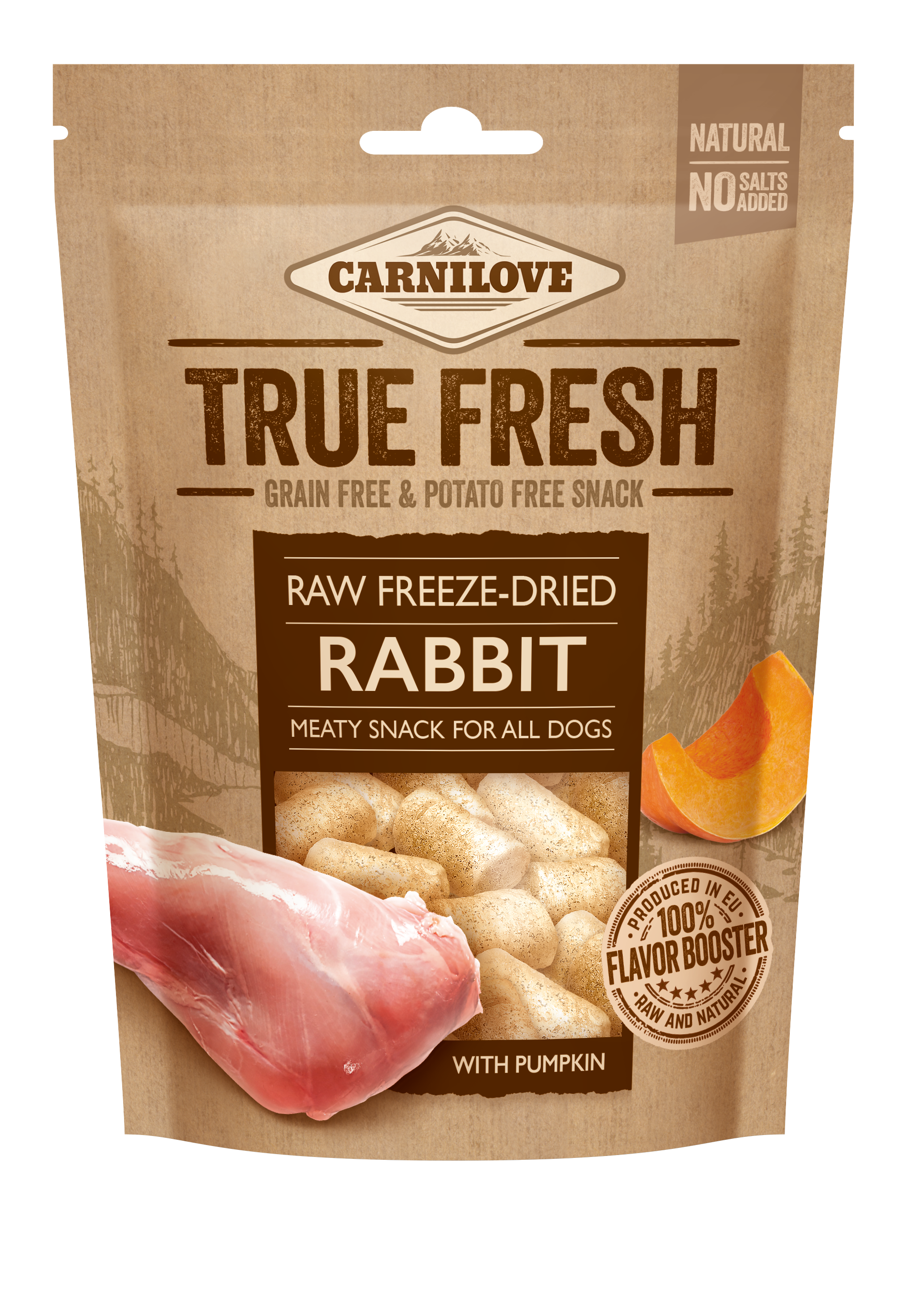 Carnilove Dog True Fresh Freeze-Dried Rabbit maius koerale 40g