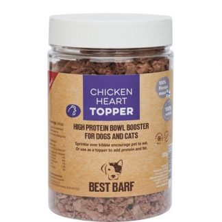 Bestbarf külmkuivatatud maius, kana südame topper 100 g