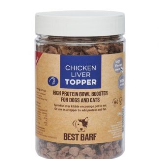 Bestbarf külmkuivatatud maius, kana maksa topper 100 g