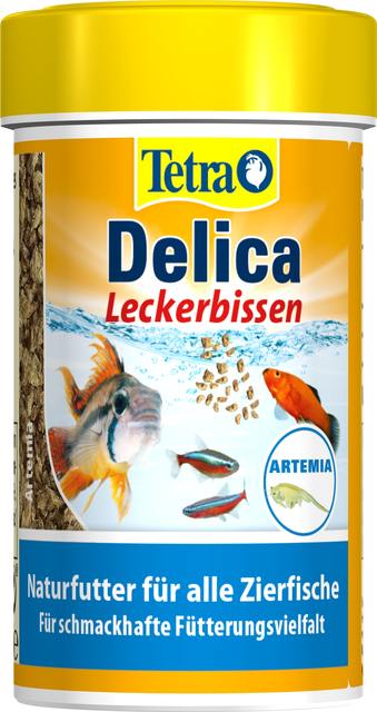 Tetra kalade täissööt Delica Brine Shrimps 100 ml