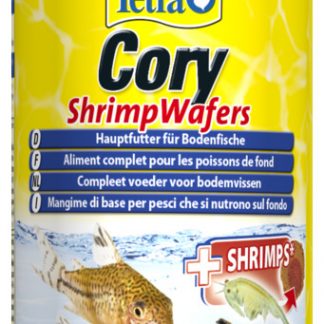 Tetra kalade täissööt Cory Shrimp vahvlid 100 ml