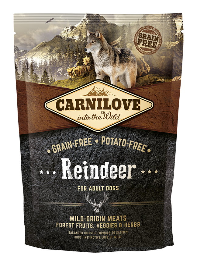 Carni Love Reindeer for Adult koeratoit 1,5 kg