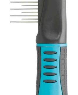 Combi comb, medium, plastic/metal prongs, 22 cm