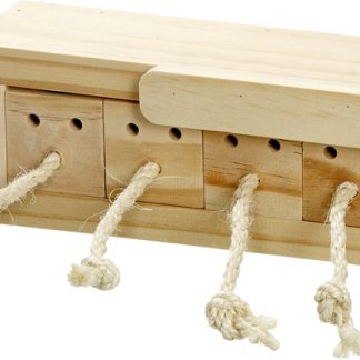 Flamingo väikelooma mänguasi Rody Brain Cabinet, 4 plokiga