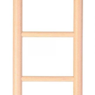 Ladder, wood, 4 rungs/20 cm