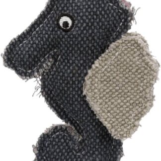 BE NORDIC seahorse, fabric/linen, catnip, 11 cm