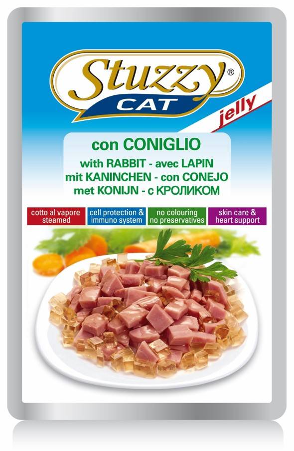 STUZZY Cat 100 gr Pouch Rabbit