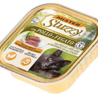 MISTER STUZZY Cat 100gr Alu Tray Chicken & Liver