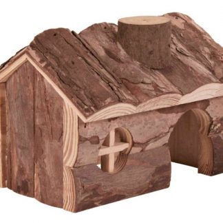 Hendrik house, hamsters, bark wood, 14 × 11 × 11 cm